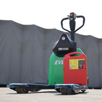 Transpalette électrique EVERLIFT HELI 1,5 tonne 2 tonnes 1500 kg 2000 kg avec batterie au lithium, équipement d'entrepôt