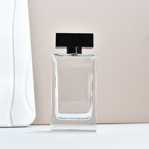 Chứng Khoán Sẵn Sàng Sang Trọng Nước Hoa Chai Chất Lượng Cao Hình Chữ Nhật Tùy Chỉnh Màu Sắc Nước Hoa Chai 100Ml Chai Nước Hoa Với Màu Đen Mũ - Product Image 5