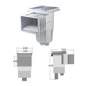 <span class=keywords><strong>Precio</strong></span> <span class=keywords><strong>de</strong></span> fábrica Piscina Abs Skimmer para piscina <span class=keywords><strong>de</strong></span> <span class=keywords><strong>hormigón</strong></span> y piscina <span class=keywords><strong>de</strong></span> revestimiento - Product Image 3