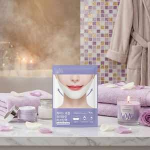Masque élastique premium LOLOSKINNY en V avec technologie hydrogel pour le lifting et le raffermissement de la peau du menton, patch tenseur pour le menton - Product Image 3