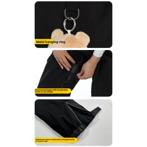 Pantalones de Esquí Profesionales Impermeables 15k, Acolchados, Térmicos, Resistentes al Viento, para <span class=keywords><strong>Mujer</strong></span> - Product Image 3