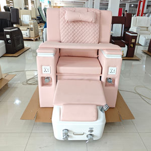 Sofá multifuncional eléctrico para el cuidado de uñas y pies, y silla para baño de pies, para relajantes tratamientos de pies y masajes de SPA. - Product Image 1