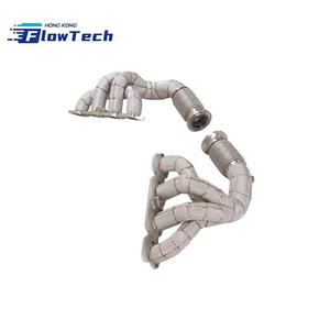 Collecteur d'échappement FlowTech SS304 à longueur égale pour Ferrari 458 Italia Spider Speciale 4.5L V8 F136 – Soudé TIG 1.5mm, montage direct - Product Image 2