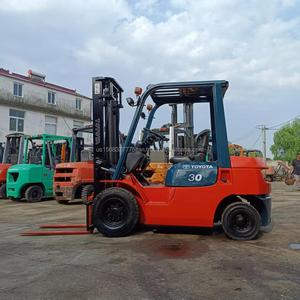 Used for Original Japan Toyota <b>Forklift</b> 3 Ton Diesel Engine with 3 Stage Mast GLP Fd30 Stock 1 Year Warranty for Sale - Product Image 3