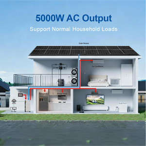 and Battery Pack 51.2V 102Ah 5.22kWh to 20.88kWh Hybrid Off-Grid All-In-One <b>Energy</b> <b>Storage</b> <b>System</b> - Product Image 4
