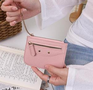Multi-card ID Card Holder Coin Mini Buckle <b>Purse</b> PU Short Waterproof Card Holder Small Designer Women Trending <b>Purses</b> - Product Image 3