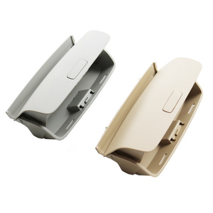 Estuche para gafas para Volkswagen Tiguan Golf 5 6 Passat B7 CC Skoda Superb, Material ABS beige gris - Product Image 4