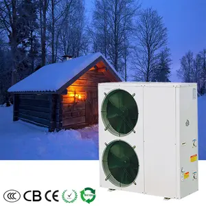 EVI空气到水源热泵，具有多重除霜功能和双面风扇设计热水器
