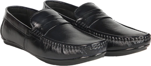 Zapatos Mocasines de Cuero Genuino Negro para Hombre, Cómodos, Flexibles, Suaves, con Logo, Casuales, Formales, de Oficina, para Todas las Temporadas, Personalizables - Product Image 3