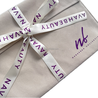 2025 paquet pliant à aimant chaud nouveau Logo personnalisé cadeau de luxe magnétique violet carton Kraft boîte