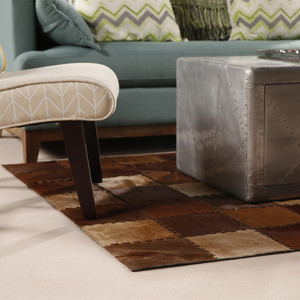 <span class=keywords><strong>Tapis</strong></span> de luxe en <span class=keywords><strong>patchwork</strong></span> de cuir de vache personnalisé, <span class=keywords><strong>tapis</strong></span> de salon et de salon pour la maison, fabriqués en chine - Product Image 4