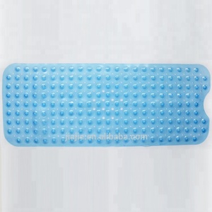 Alfombrilla de Ducha Rectangular Extra Grande de PVC Sólido, Hecha a Máquina, Ecológica, Antideslizante, con Ventosas, Diseño de Burbujas de <span class=keywords><strong>Masaje</strong></span>, Drenaje Rápido - Product Image 3