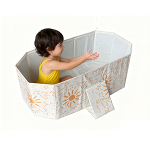 <span class=keywords><strong>Baignoire</strong></span> pliable en PVC pour bébé, portable, mobile, durable, écologique, pour enfants - Product Image 4