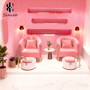 Fabrik preis Moderner Luxus Salon Fuß massage stuhl mit Whirlpool Jet System Liege sitz Nagel <span class=keywords><strong>Spa</strong></span> Funktionen - Product Image 4