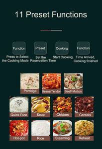 Cuisinière électrique à pression de grande capacité de <span class=keywords><strong>10</strong></span> <span class=keywords><strong>litres</strong></span> pour cuisines commerciales polyvalentes et à haute efficacité - Product Image 6