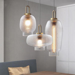 Lampadario da ristorante con lampadario a sospensione in vetro soffiato a <span class=keywords><strong>mano</strong></span> di vendita caldo - Product Image 1
