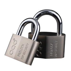 Factory Direct Anti-Theft Safety <strong>Lock</strong> Diamond Blade Iron Padlock with Key Unlock Anti-Shear Advanced anti-theft padlock 70mm - Product Image 1