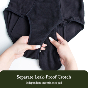 Protège-slips réutilisables et respirants <span class=keywords><strong>pour</strong></span> l'incontinence <span class=keywords><strong>urinaire</strong></span> quotidienne des femmes âgées – Écologiques et lavables <span class=keywords><strong>pour</strong></span> le contrôle des fuites urinaires - Product Image 4