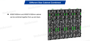 <span class=keywords><strong>Grande</strong></span> noleggio <span class=keywords><strong>film</strong></span> a Led per interni P3.9, 4k schermo sistema completo per eventi di concerto in chiesa pannello modulare pronto per la visualizzazione del Cinema - Product Image 4