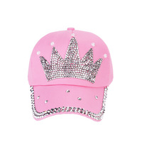 Gorras de Béisbol de Moda, Gorra de Béisbol de Alta Calidad con Pedrería para Mujer, Gorra de Béisbol Colorida con Cristales y Diamantes de Imitación