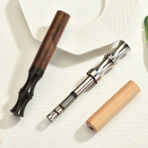Custom Logo Wooden Smokeless Inhaler <strong>Cigarette</strong> Fumar Alternative Aroma Essential Oil <strong>Blend</strong> Cotton Core Quit Smoking Stick - Product Image 1