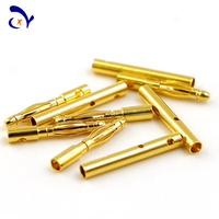 Connecteur de prise dorée banane de haute qualité 2.0mm prise de moteur ESC mâle femelle pour voitures RC cuivre pour connexions de fil d'alimentation RF