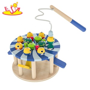 <span class=keywords><strong>Jeu</strong></span> <span class=keywords><strong>de</strong></span> pêche <span class=keywords><strong>en</strong></span> <span class=keywords><strong>bois</strong></span> magnétique-Jouet éducatif interactif pour les tout-petits et les enfants W01A550 - Product Image 4