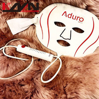 Masque facial LED médical portable avec 7+1 couleurs, thérapie par lumière rouge 630nm et infrarouge 850nm pour l'anti-âge (Origine CN)