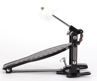 Pédale de grosse caisse en alliage d'aluminium pour instrument de musique, pédale simple pour grosse caisse, batte d'entraînement, accessoires de batterie jazz
