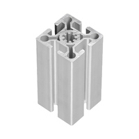 Ekstrusi Aluminium Industri Standar Eropa 5050, Profil Paduan Anodized untuk Rangka Peralatan Otomasi, CNC Kustom