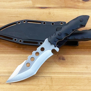Cuchillo de Bolsillo Táctico Tracer de Alta Calidad, Hoja de Acero Inoxidable, Punta de Gota, Personalizable, OEM, Funda de Plástico y Cuero - Product Image 4