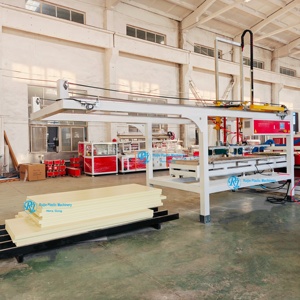 เครื่องผลิตแผ่นประตูพีวีซี ดับเบิ้ลสกรู วัสดุผสมไม้พลาสติก แบบกลวง พร้อมระบบผลิตแผ่นไม้และแผงประตู - Product Image 6