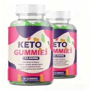 Kein Gluten Kein Gmo Veganer Keto Acv Gummies Fort geschrittene Gewichts verlust Verdauung Reinigung Gewichts kontrolle KETO Gummies - Product Image 4