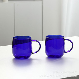 BlueHigh-temperature resistant large-capacity cold water bottle, household high-appearance-<b>level</b> cold water bottle set - Product Image 5