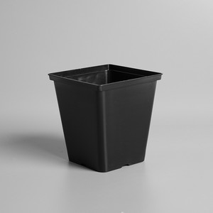 Pots de fleurs carrés en <span class=keywords><strong>plastique</strong></span> noir de 1 gallon au design moderne <span class=keywords><strong>pour</strong></span> pépinière, usage en jardin, vente en gros - Product Image 3