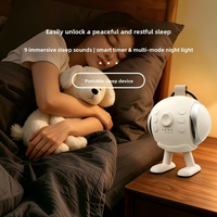 Perangkat Audio Tidur Terjadwal IBN Model IBN286 White Noise Speaker Sistem Audio USB Plastik Kecil Berkualitas Tinggi untuk Luar Ruangan
