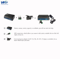 31200mAh Batterie de secours multifonctionnelle pour le marché nocturne des veilleuses Centrale électrique portable pour les pannes de courant