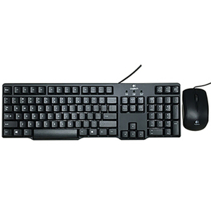Teclado con Cable Mk100 con Interfaz PS/2 100% Original + Set de Ratón USB, Protección Contra Salpicaduras de Agua, Venta al Por Mayor - Product Image 5
