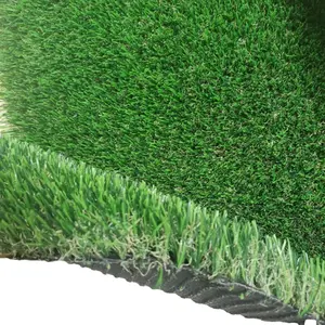 Meisen berwarna-warni 35mm 40mm 45mm 50mm 55mm rumput buatan untuk taman lanskap acara luar ruangan karpet rumput alam hijau