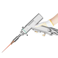 Nouvelle tête de pistolet de soudage laser à fibre portable ARGUS 3-en-1 4-en-1 avec garantie d'un an pour le soudage/nettoyage/découpe des métaux