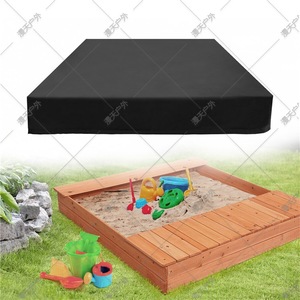 Couverture de bac à sable verte carrée, imperméable, pare-soleil pour jardin, terrasse, aire de jeux extérieure, housse de protection pour bac à sable pour enfants - Product Image 4