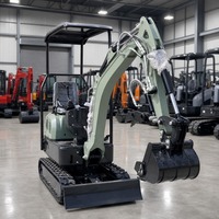 Mini-excavatrice à chenilles en caoutchouc, lame de bulldozer, certifiée CE, pour travaux agricoles, municipaux et de construction, vente en gros d'usine