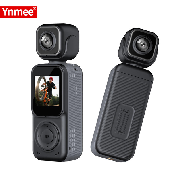 2026 New Version 4K Dual Camera Action Sport Video Cameras Compact and Portable Pocket Camera for Travel Vlog 4K Sport Camera