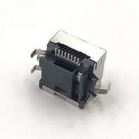 Port réseau RJ45 Jack pour PS4 8 broches prise de connecteur de fil pour PS5 Console de jeu Port d'interface réseau
