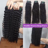 Vente en gros de cheveux indiens bruts de qualité 12A à cuticules alignées, 100% paquets de cheveux humains vierges naturels non transformés