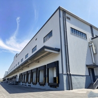Estructura Metálica de Acero para Construcción Industrial, Cámara Frigorífica Modular, Duradera, de Alta Calidad, con Marco Q235 Recubierto de Epoxi