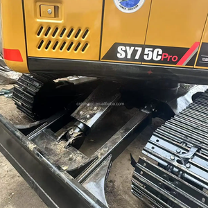 Petite pelle Sany 75C d'occasion de haute qualité 2018 modèle 6 tonnes avec moteur de pompe à moteur d'origine et équipement testé - Product Image 5