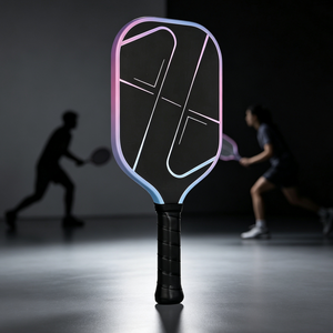 Raquette de pickleball en fibre de carbone puissante, personnalisée en usine, approuvée USAPA, de forme standard 16 mm, avec amortissement, excellent contrôle pour - Product Image 1