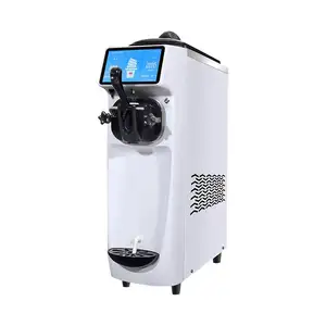 New Smart Soft Commercial Soft Serve Ice Cream Making Machine Coffee Shop Ice Cream Machine Professional Ice Cream