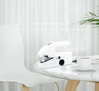 Alimentation USB S1 et 4 piles AA Mini machine à coudre portable à usage domestique avec CE ROHS
